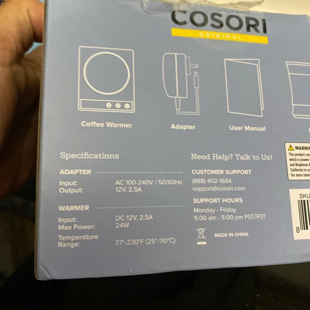 cosori coffee warmer